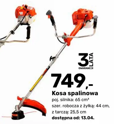Kosa spalinowa promocja w Bricomarche