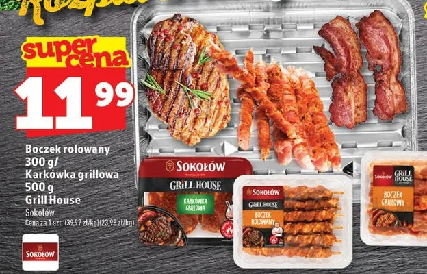 Karkówka grillowa Grill House Sokołów promocja w TOPAZ