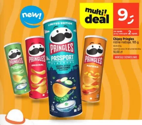 Chipsy Pringles promocja w Dealz