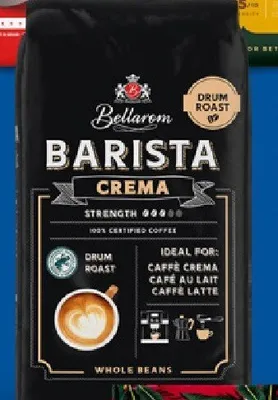 Kawa ziarnista Bellarom Barista Crema promocja w Lidl