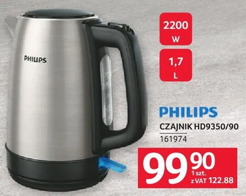 Czajnik HD9350/90 Philips promocja w Selgros