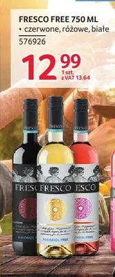 Wino bezalkoholowe Fresco Free różowe promocja w Selgros