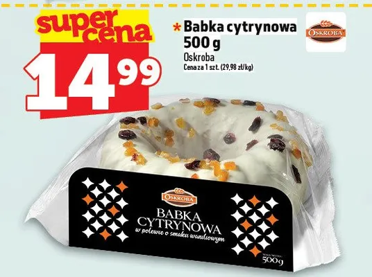 Babka cytrynowa promocja w TOPAZ