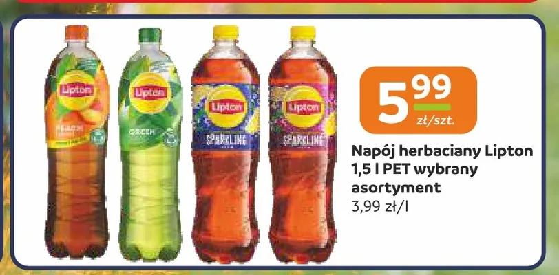 Napój herbaciany Lipton promocja w Gama