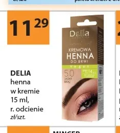 Henna w kremie Delia promocja w Drogerie Laboo