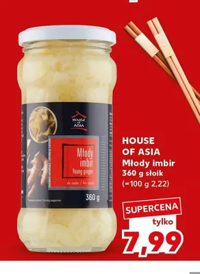 Młody imbir House of Asia promocja w Kaufland