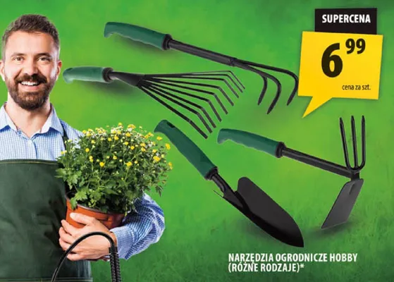 Narzędzia ogrodnicze Hobby różne rodzaje promocja w Arhelan