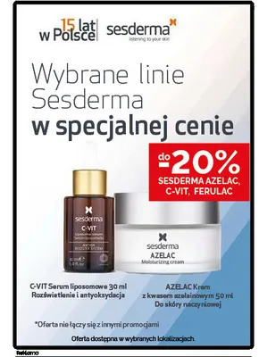 Wybrane linie Sesderma promocja w Ziko Dermo