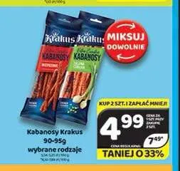 Kabanosy Krakus promocja w Delfin