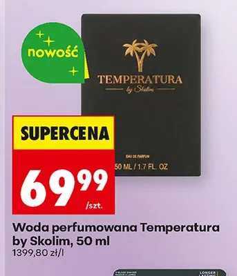 Woda perfumowana Temperatura by Skolim promocja w Biedronka