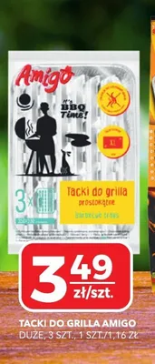 Tacki do grilla Amigo duże promocja w Top Market