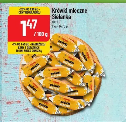 Krówki mleczne  promocja w POLOmarket