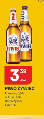 Piwo bezalkoholowe Żywiec promocja w Chorten