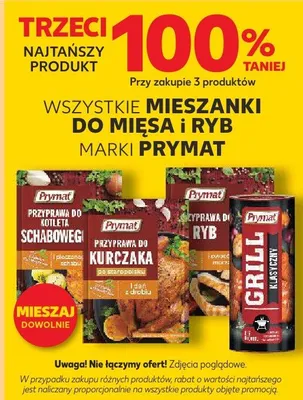 Mieszanki do mięsa i ryb marki Prymat promocja w Kaufland