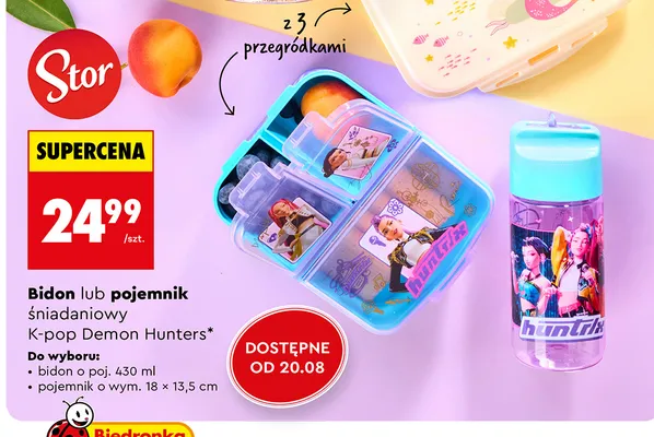 Bidon K-pop Demon Hunters Stor promocja w Biedronka