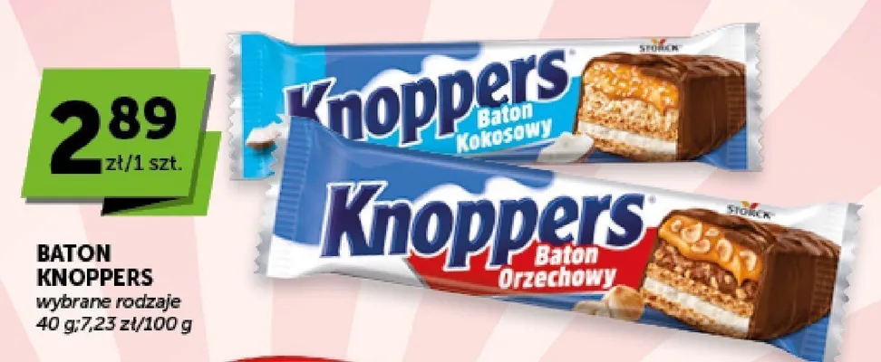 Baton Knoppers Kokosowy promocja w Euro Sklep