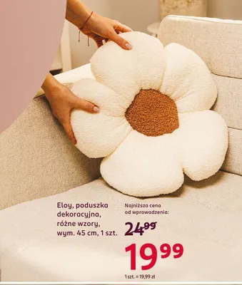 Poduszka dekoracyjna 45 cm Eloy promocja w Rossmann