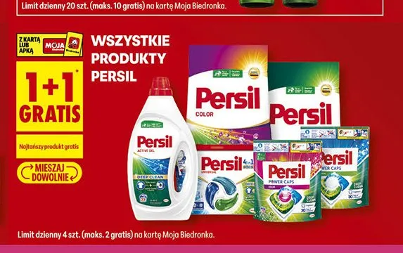 Produkty Persil promocja w Biedronka