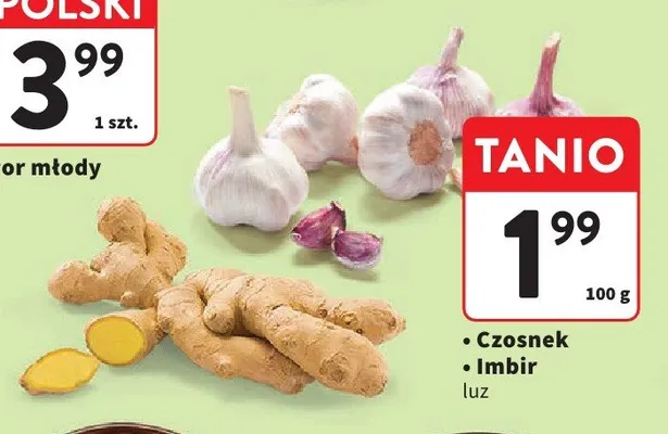 Imbir luz promocja w Intermarche