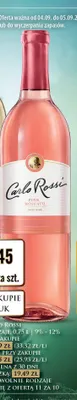 Wino różowe Carlo Rossi Pink Moscato promocja w Dino