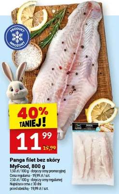 Panga filet bez skóry promocja w Twój Market