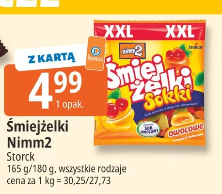 Żelki Śmiejżelki Nimm2 promocja w Leclerc