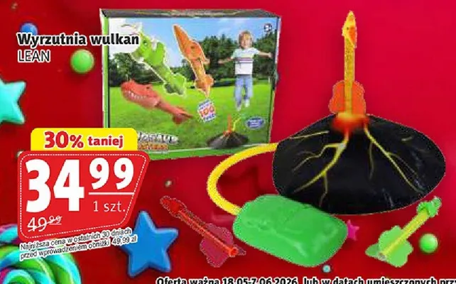 Wyrzutnia wulkan LEAN promocja w Prim Market