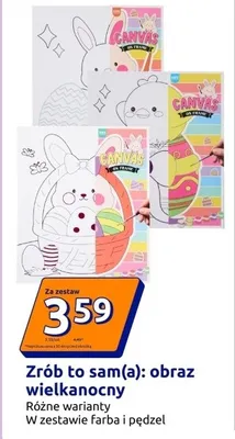 Zrób to sam(a): obraz wielkanocny promocja w Action