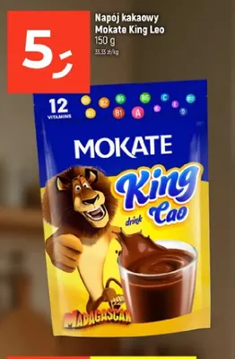 Napój kakaowy Mokate King Leo promocja w Dealz