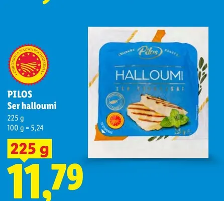 Ser halloumi Pilos promocja w Lidl