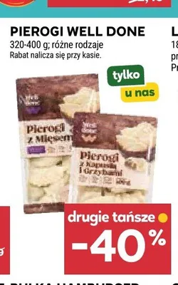 Pierogi Well Done promocja w Stokrotka