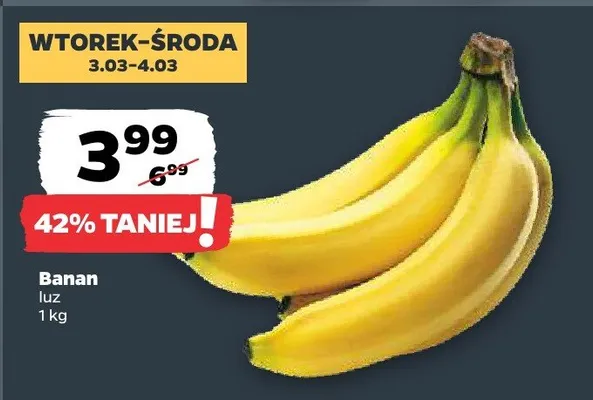 Banan luz promocja w Netto