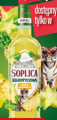 Likier Soplica Egzotyczna Ananas Karambola promocja w Lidl