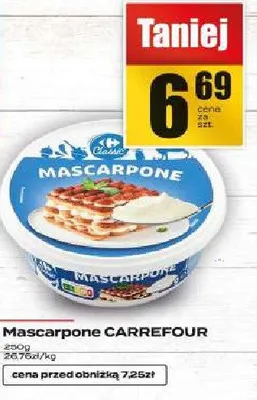 Mascarpone promocja w Supeco