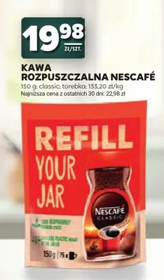 Kawa rozpuszczalna Nescafé Classic promocja w Stokrotka