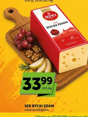 Ser Rycki Edam Ryki promocja w ABC