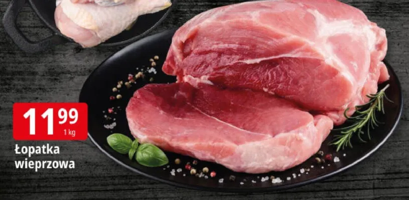 Łopatka wieprzowa promocja w Leclerc