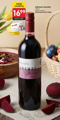 Zakwas z buraka naturalny promocja w Market Point