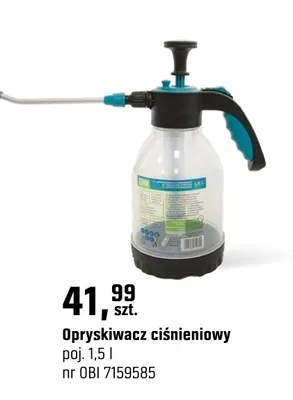 Opryskiwacz ciśnieniowy promocja w OBI