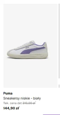 Sneakersy niskie Puma biały promocja w Lounge by Zalando