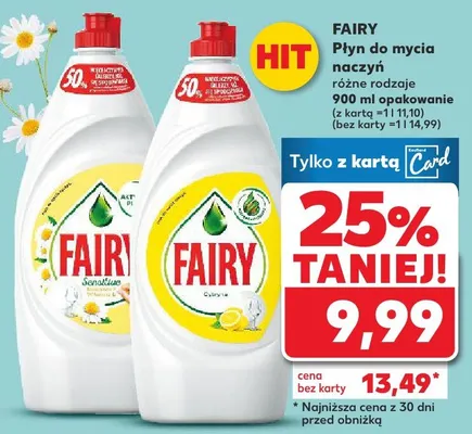 Płyn do mycia naczyń różne rodzaje promocja w Kaufland