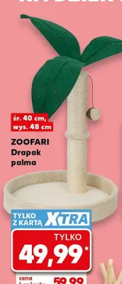 Drapak palma Zoofari promocja w Kaufland