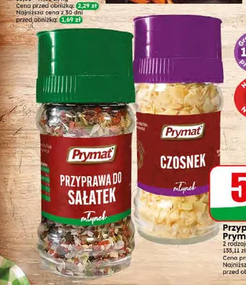 Czosnek w młynku Prymat promocja w Dino