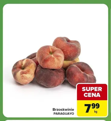 Brzoskwinie Paraguayo promocja w Carrefour Express