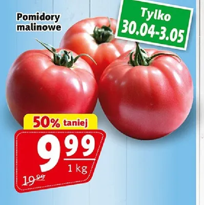Pomidory malinowe promocja w Prim Market