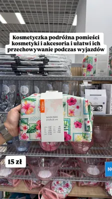 Kosmetyczka podróżna Pepco Travel promocja w Pepco