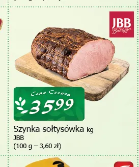 Szynka sołtysówka promocja w CEZAR Delikatesy