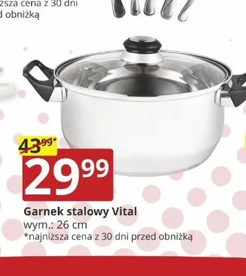 Garnek stalowy Vital promocja w Prymus AGD