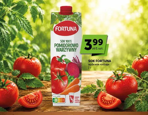 Sok Fortuna promocja w ABC
