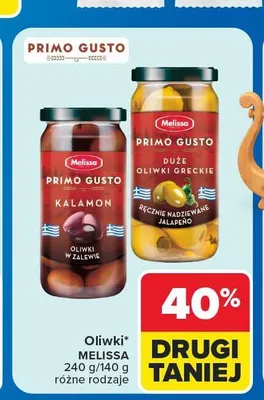 Oliwki Kalamon Melissa Primo Gusto promocja w Carrefour
